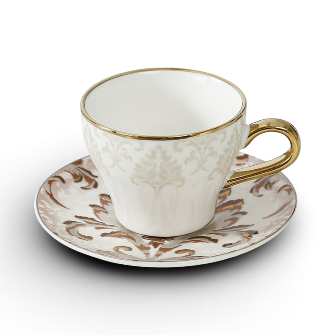 Momaz Brokar Tea Cups 1/2DZ