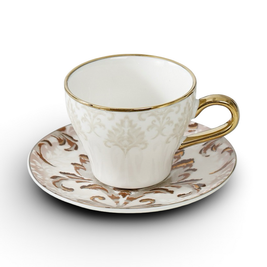 Momaz Brokar Tea Cups 1/2DZ