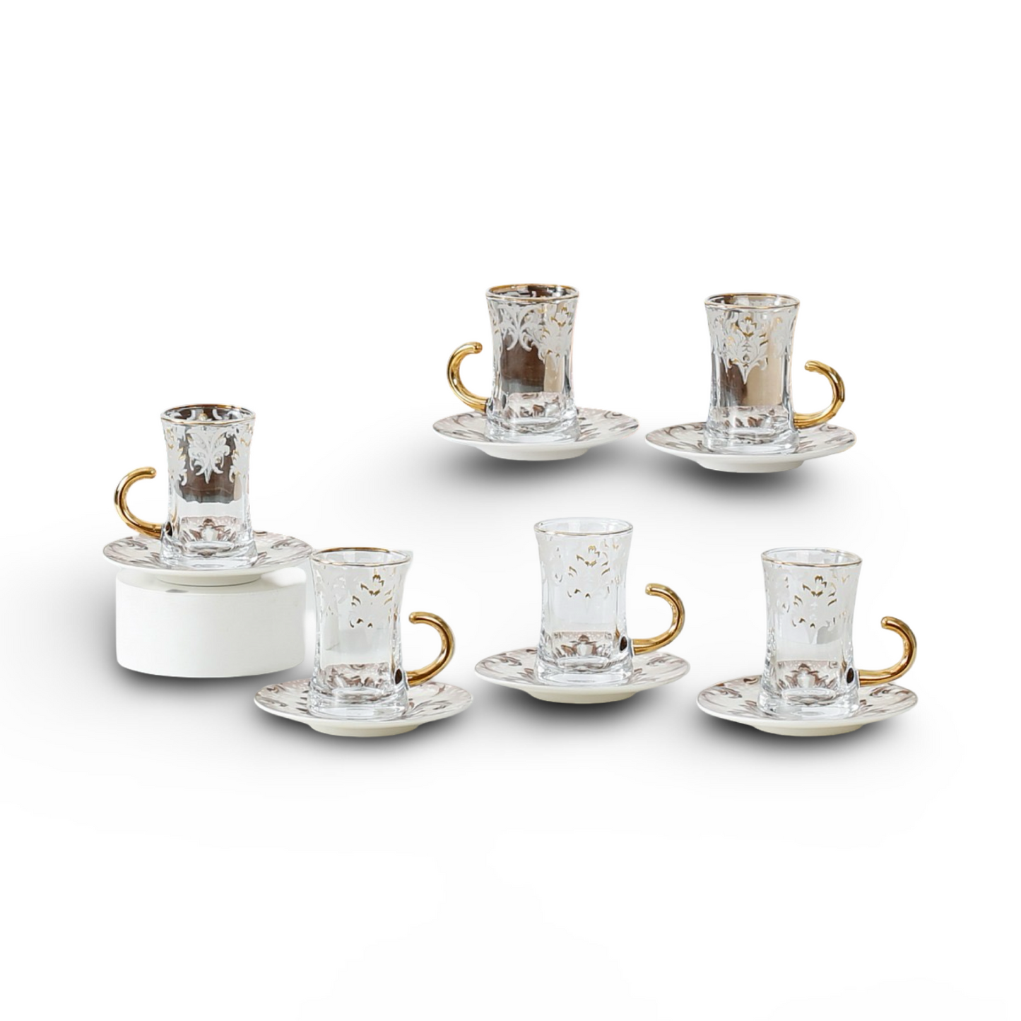Momaz Brokar Tea Cups 1/2DZ