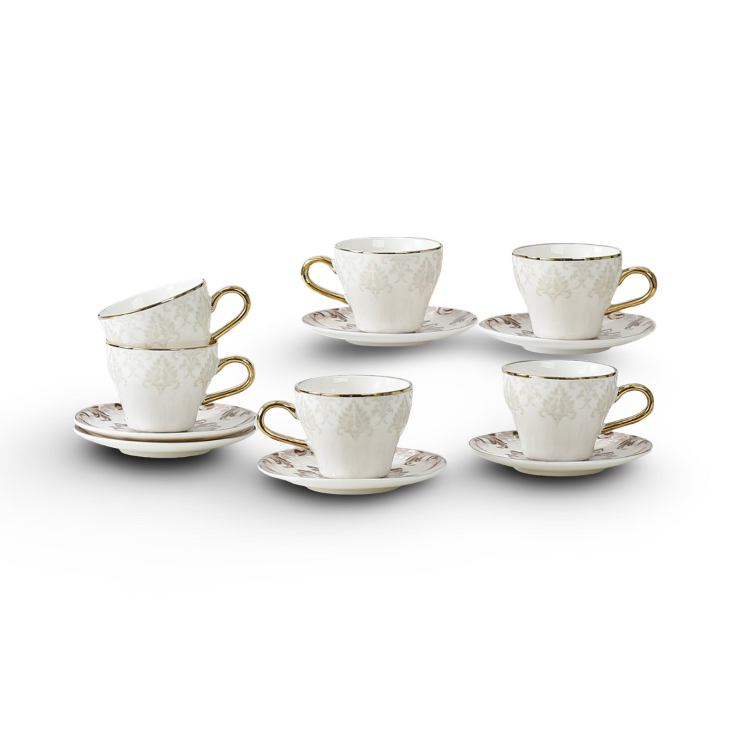 Momaz Brokar Coffee Cups 1/2DZ