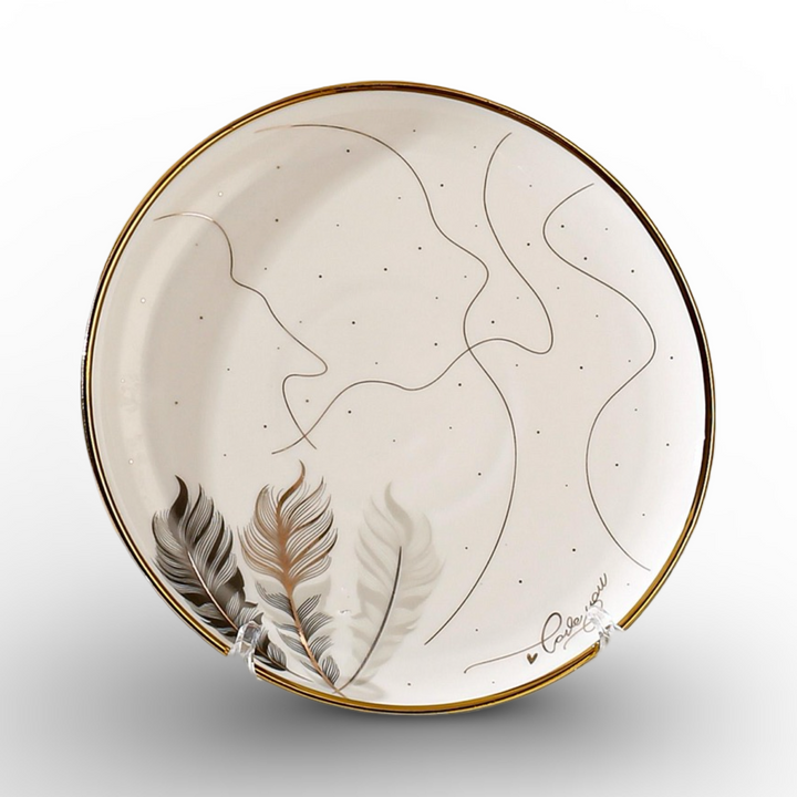 Momaz Dessert Plate 1/2DZ