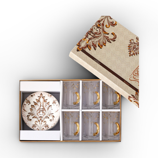 Momaz Brokar Tea Cups 1/2DZ