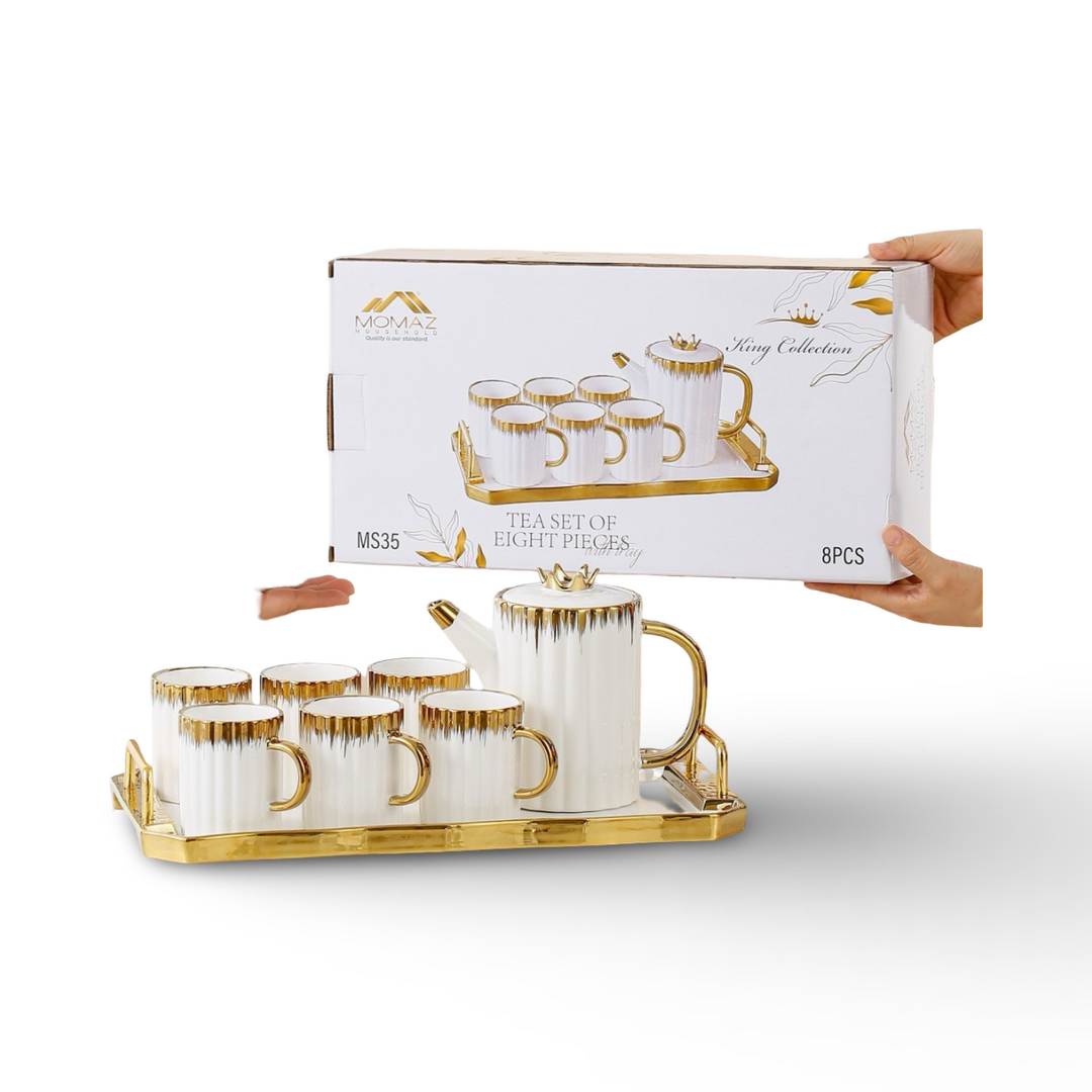 Momaz Nescafe Or Tea Set With Jug And Tray