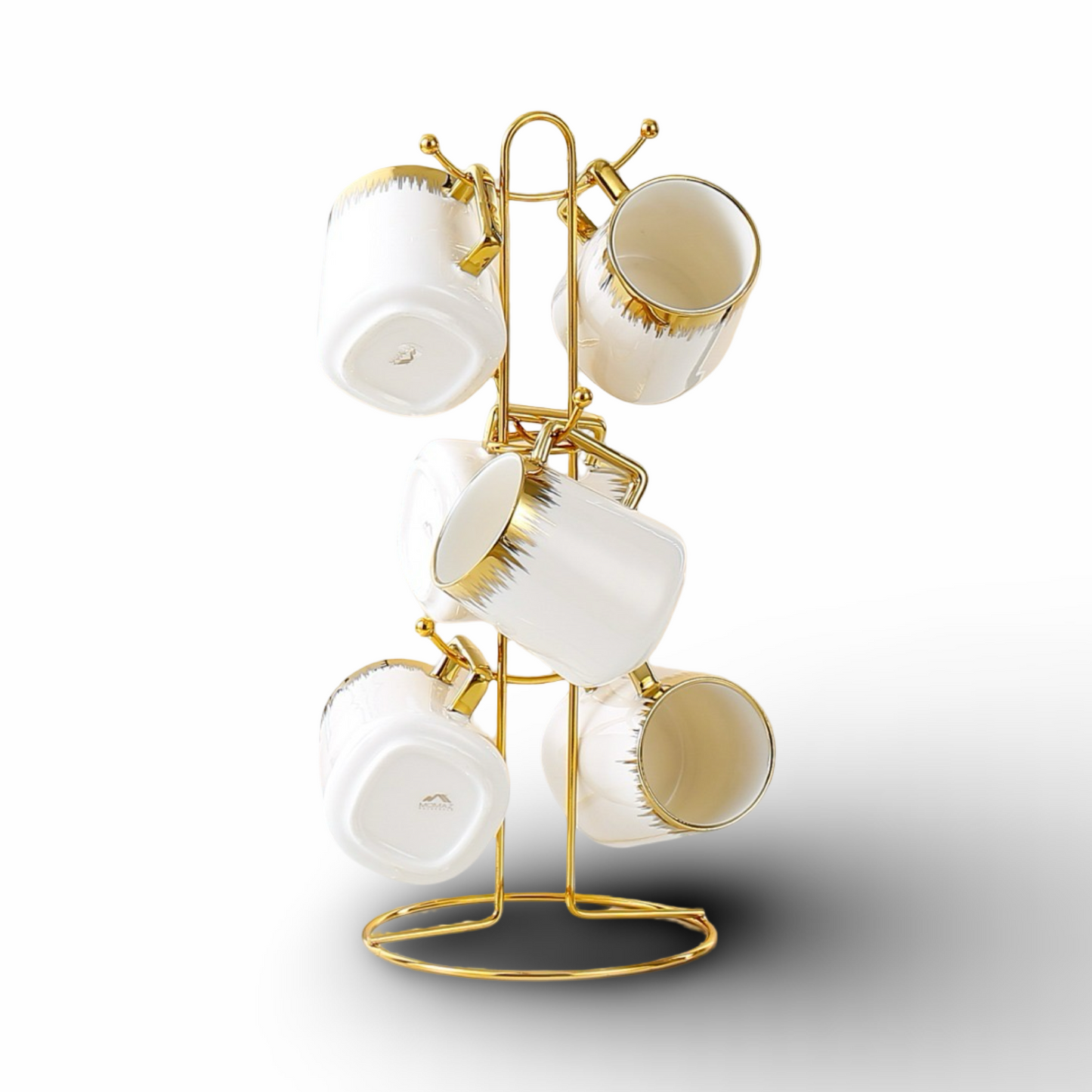 Momaz 6 Mug Set On Stand