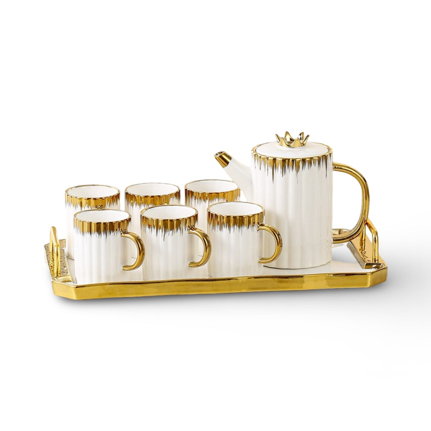 Momaz Nescafe Or Tea Set With Jug And Tray