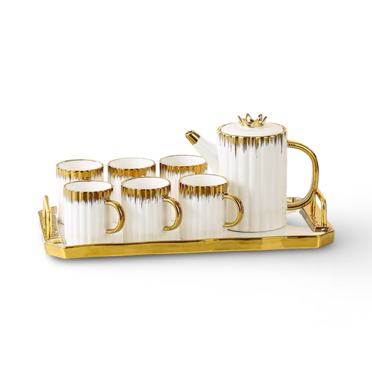 Momaz Nescafe Or Tea Set With Jug And Tray