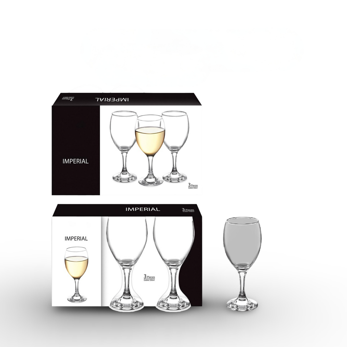 Momaz Imperial Drink Cups 12Pcs 250ML