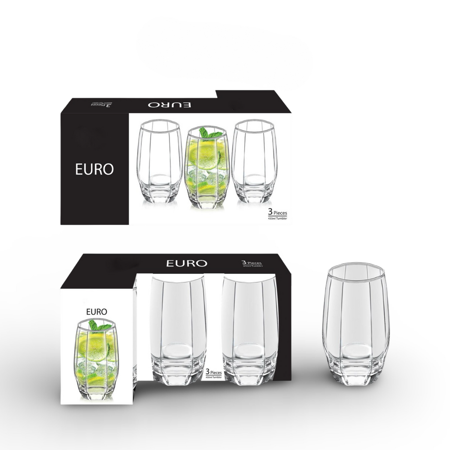 Momaz Euro Drink Cups 12Pcs 450ML