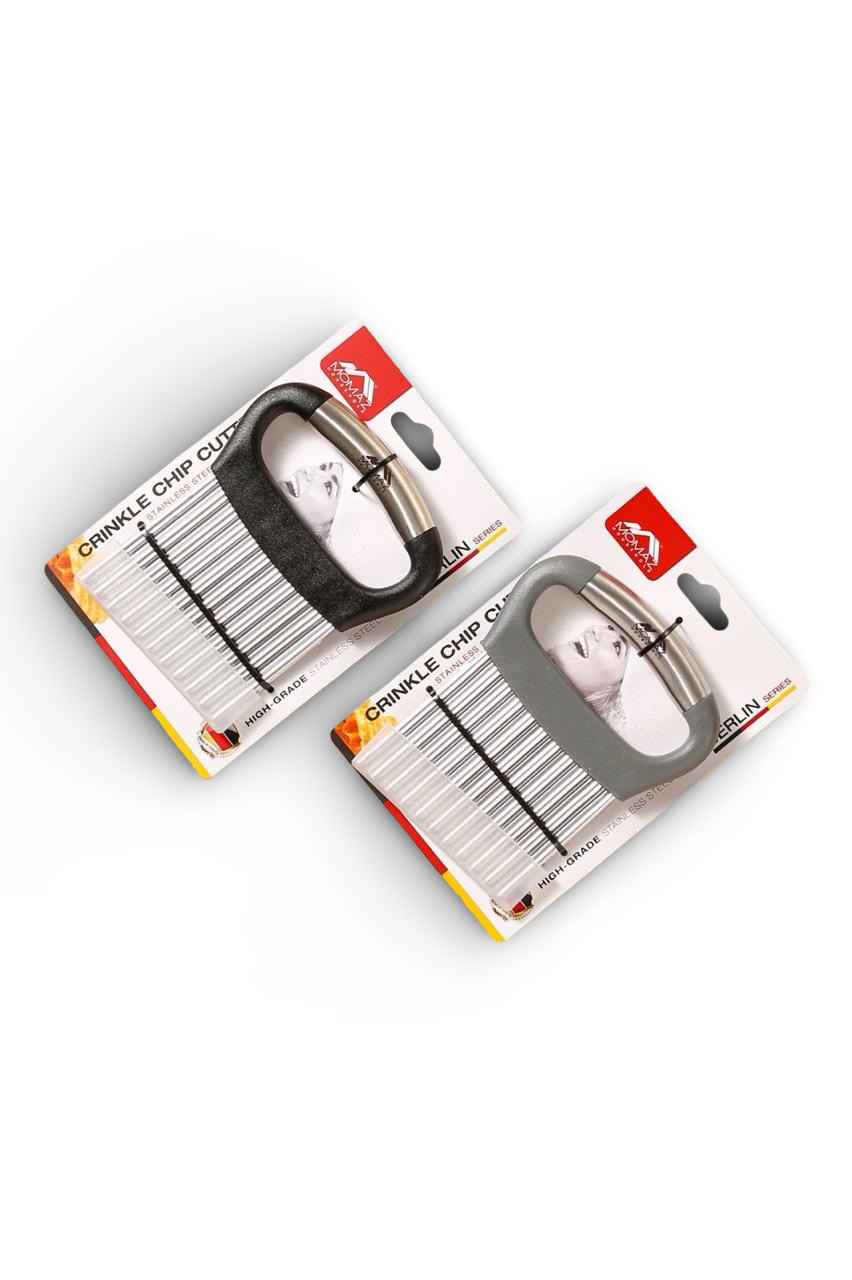 Momaz Stainless Steel Crinkle Chip