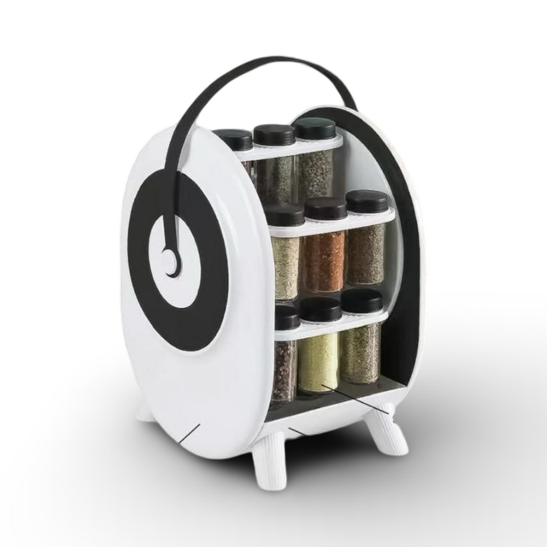 Momaz Rotating Spice Rack 18Pcs