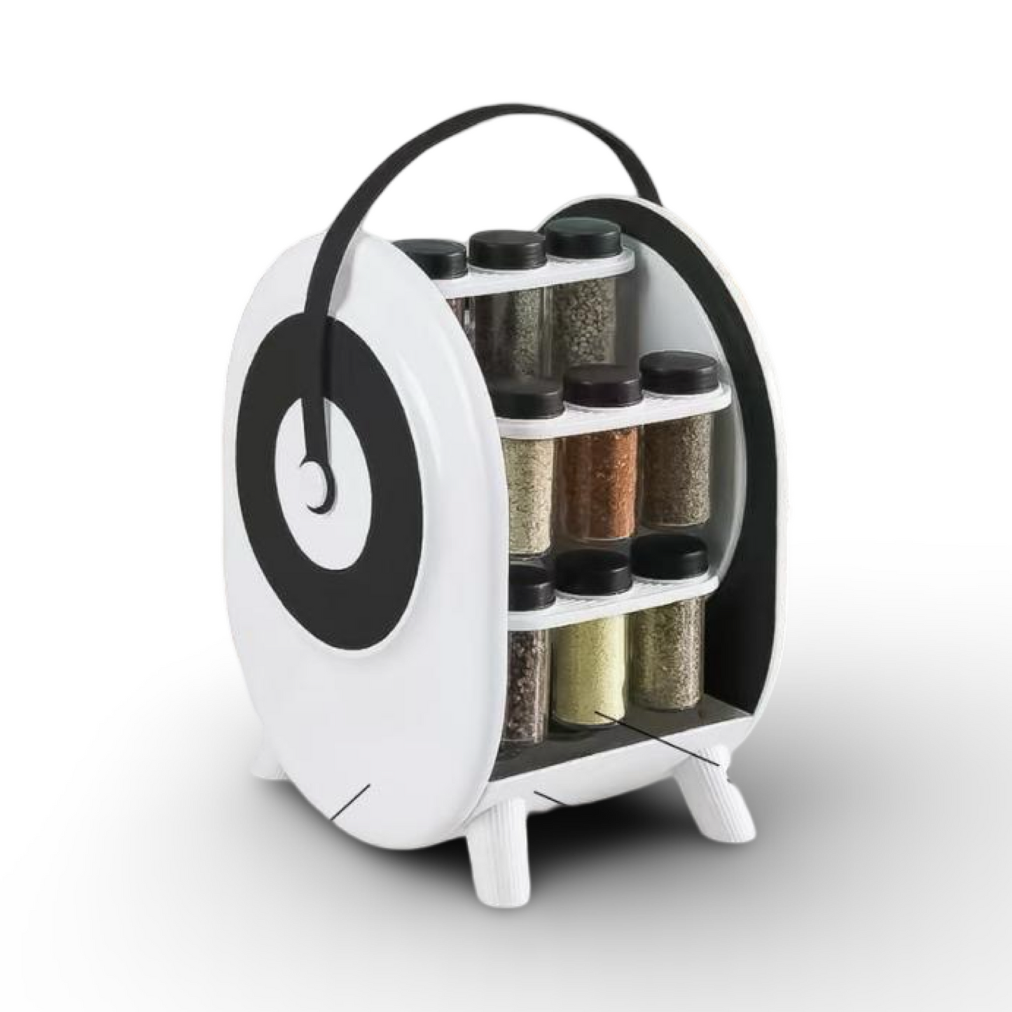 Momaz Rotating Spice Rack 18Pcs