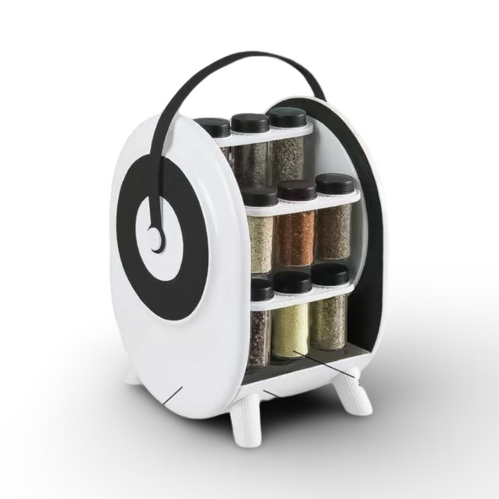 Momaz Rotating Spice Rack 18Pcs