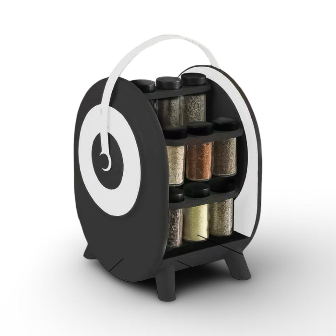 Momaz Rotating Spice Rack 18Pcs