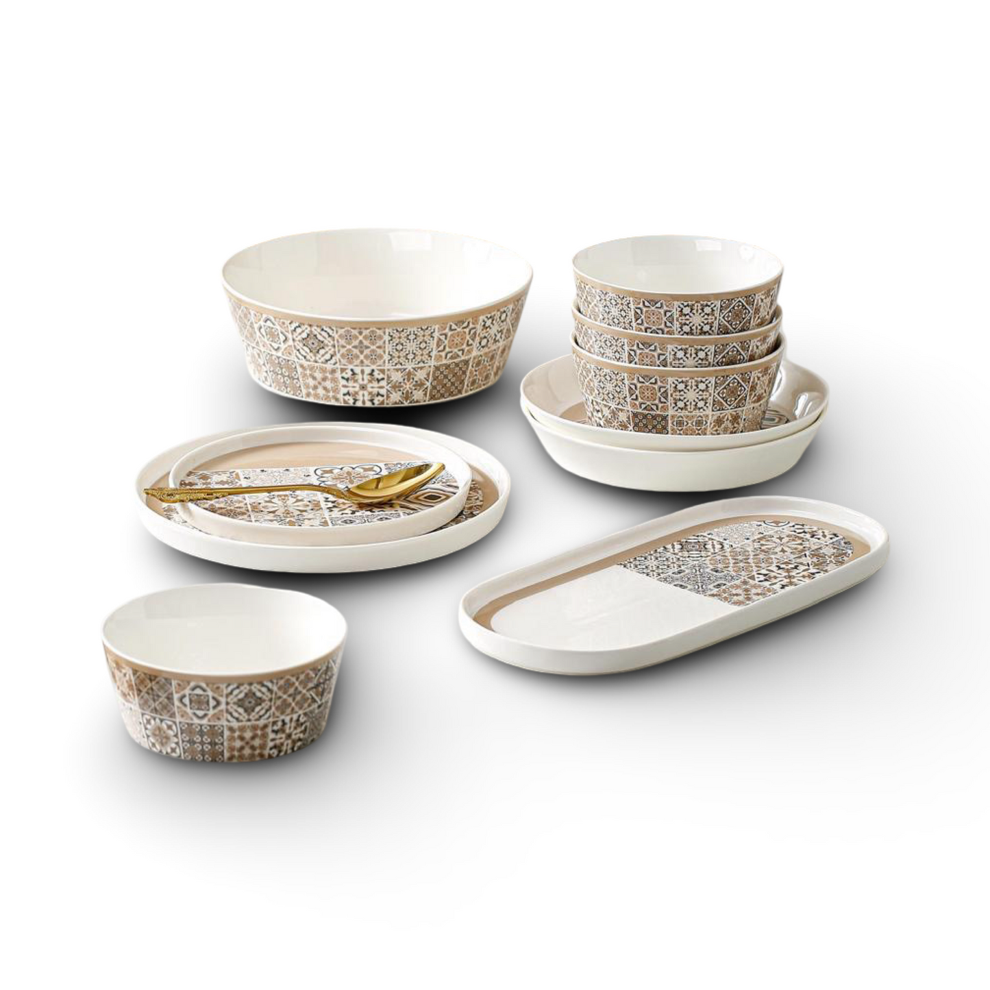 Momaz Plate Set 26 Pieces