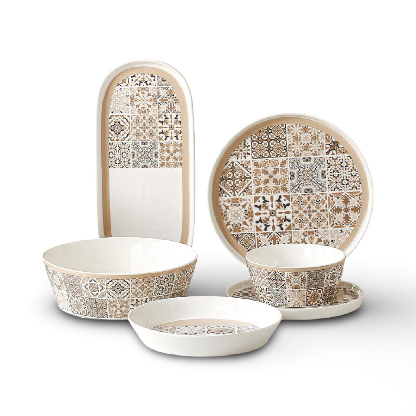 Momaz Plate Set 26 Pieces