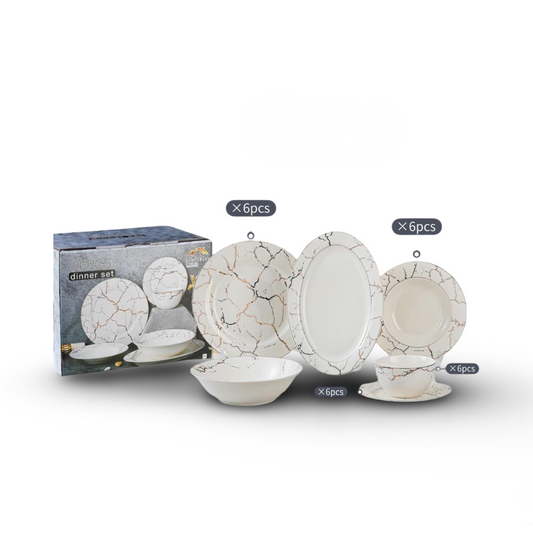 Momaz Porcelain Set 26 Pieces